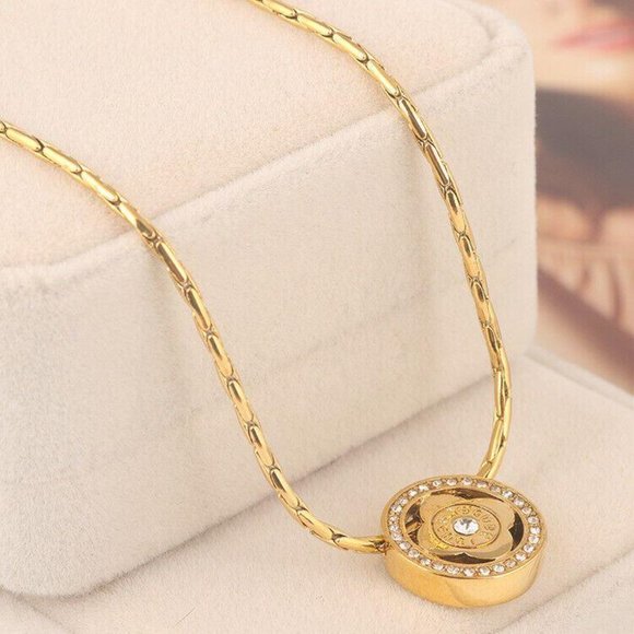 NEW Henri Bendel Gold Pave Snake Chain Necklace - Picture 10 of 10